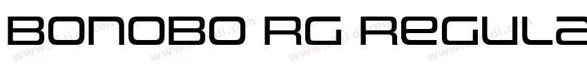 Bonobo Rg Regular字体转换